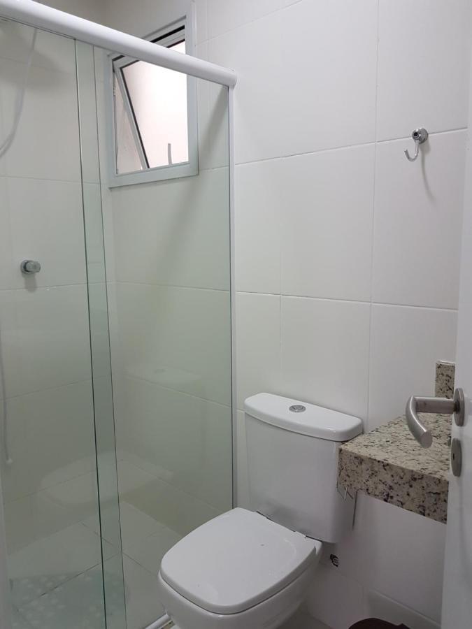 Apartamento Praia Grande Ubatuba Com Churrasqueira Privativa Exterior foto