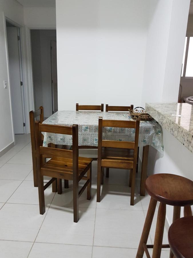 Apartamento Praia Grande Ubatuba Com Churrasqueira Privativa Exterior foto
